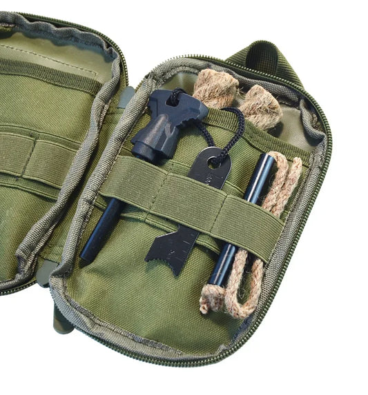 Acendedor de Pederneira Tático - Fogo Confiável para Emergências Urbanas