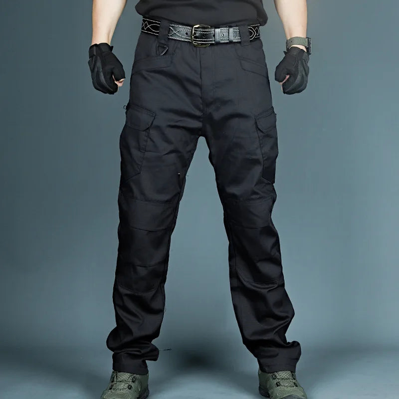 Calça Tática Cargo Militar: Resistência, Elasticidade e Impermeabilidade (Até Tam 6XL)