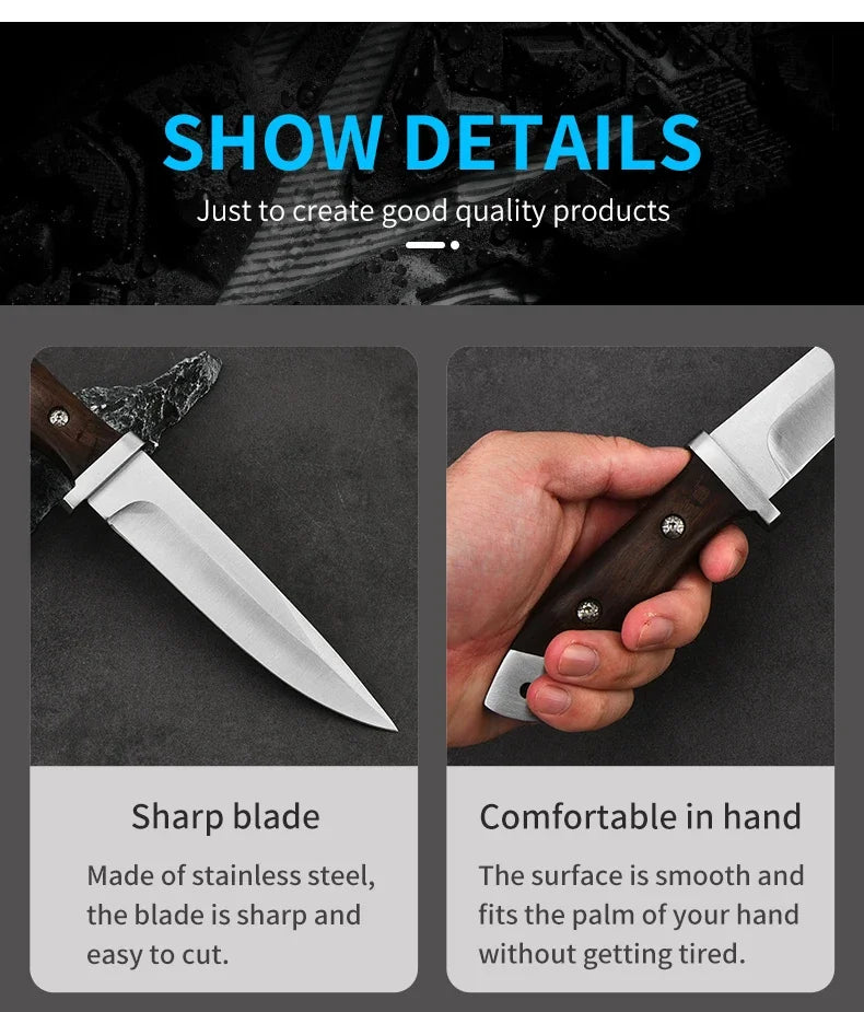 Faca Tática de Lâmina Fixa: Ferramenta de Sobrevivência e Defesa Essencial