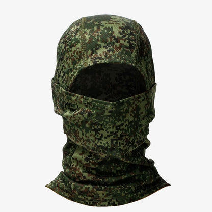 Balaclava Tática Camuflada: Proteção Multifuncional e Discrição Essencial