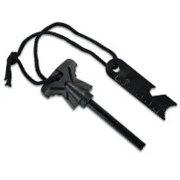 Acendedor de Pederneira Tático  - Fogo Confiável para Emergências Urbanas