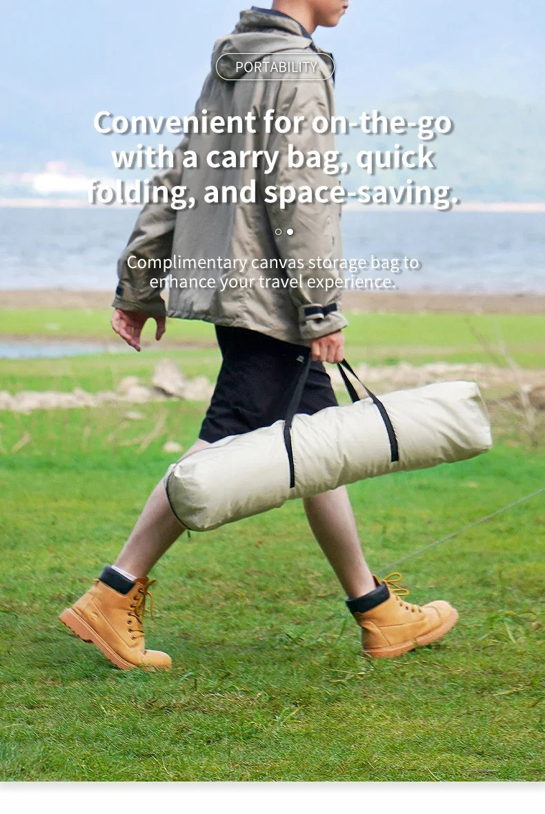 Barraca de Camping Automática (3-4 Pessoas): Abrigo Instantâneo, Impermeável e à Prova de Sol para Emergências