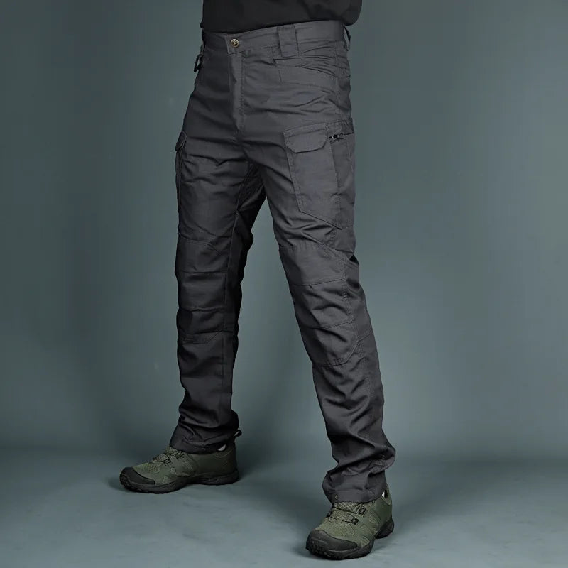 Calça Tática Cargo Militar: Resistência, Elasticidade e Impermeabilidade (Até Tam 6XL)