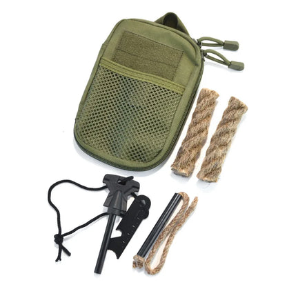 Acendedor de Pederneira Tático  - Fogo Confiável para Emergências Urbanas