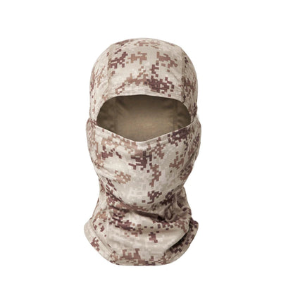 Balaclava Tática Camuflada: Proteção Multifuncional e Discrição Essencial