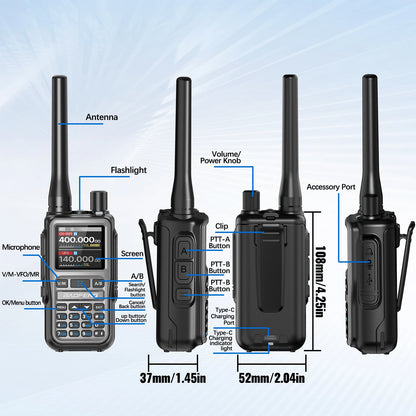 Rádio Comunicador de Alta e Baixa Frequência : Comunicação Tática Essencial para Sobrevivência