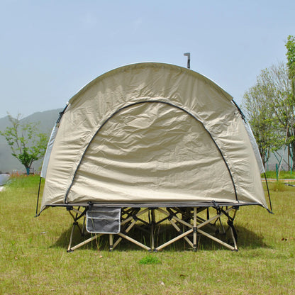 Barraca Domo Tática (Cot Tent): Abrigo Rápido para 2 Pessoas, Impermeável e à Prova de Vento