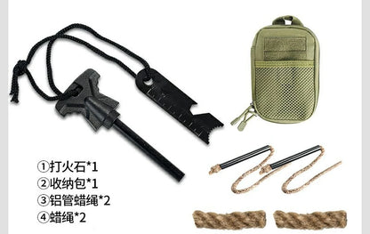 Acendedor de Pederneira Tático  - Fogo Confiável para Emergências Urbanas