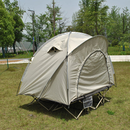 Barraca Domo Tática (Cot Tent): Abrigo Rápido para 2 Pessoas, Impermeável e à Prova de Vento