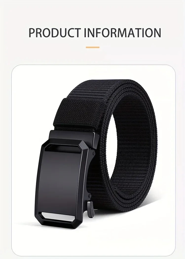 Cinto Tático de Fivela Automática: Durabilidade, Rapidez e Essencial para Homens