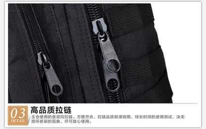 Mochila Tática de Sobrevivência (35L): Trekking e Kit de Emergência de Alto Desempenho