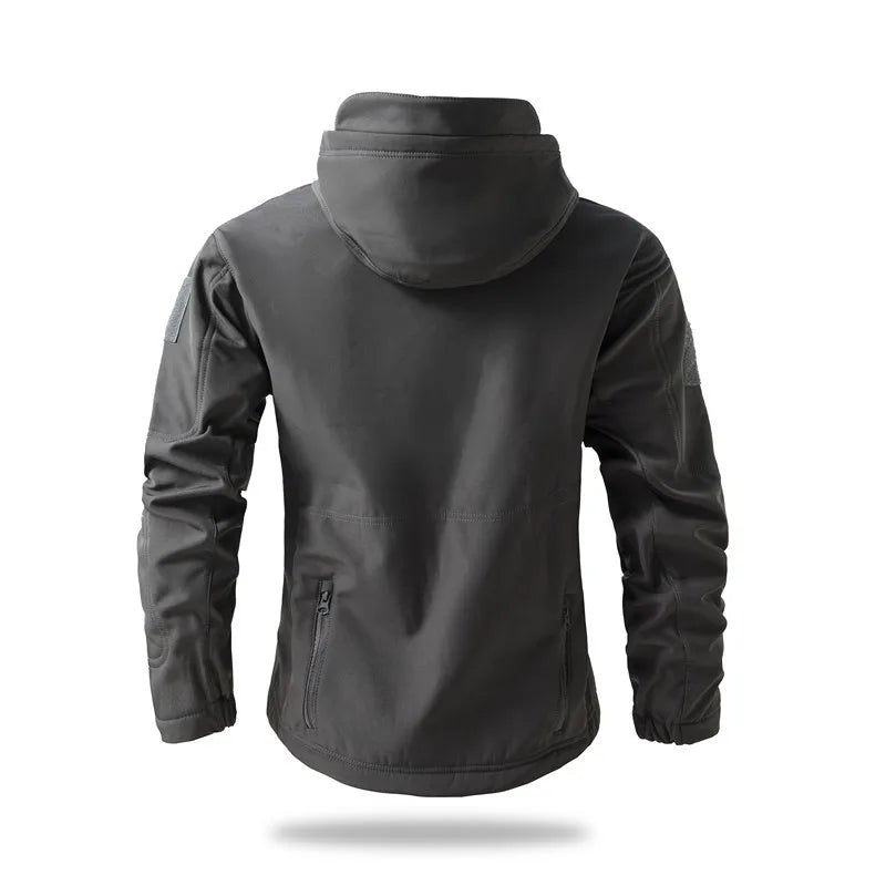 Jaqueta Tática de Proteção Contra o Vento e Frio