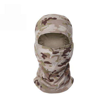 Balaclava Tática Camuflada: Proteção Multifuncional e Discrição Essencial