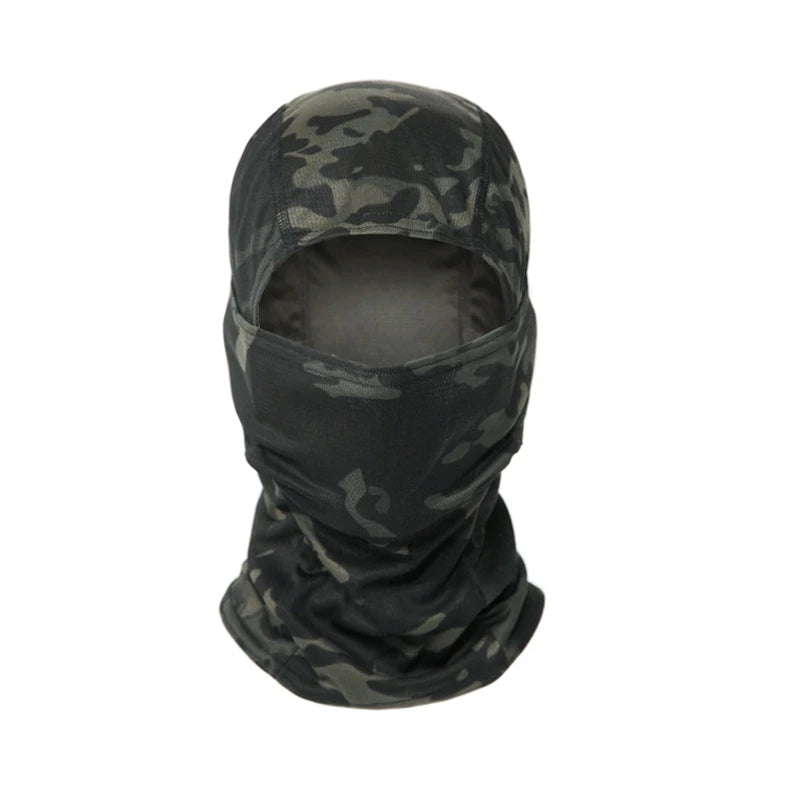Balaclava Tática Camuflada: Proteção Multifuncional e Discrição Essencial