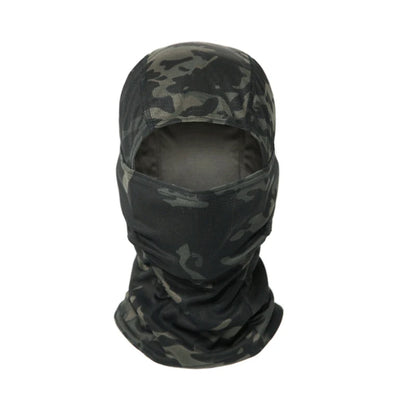 Balaclava Tática Camuflada: Proteção Multifuncional e Discrição Essencial