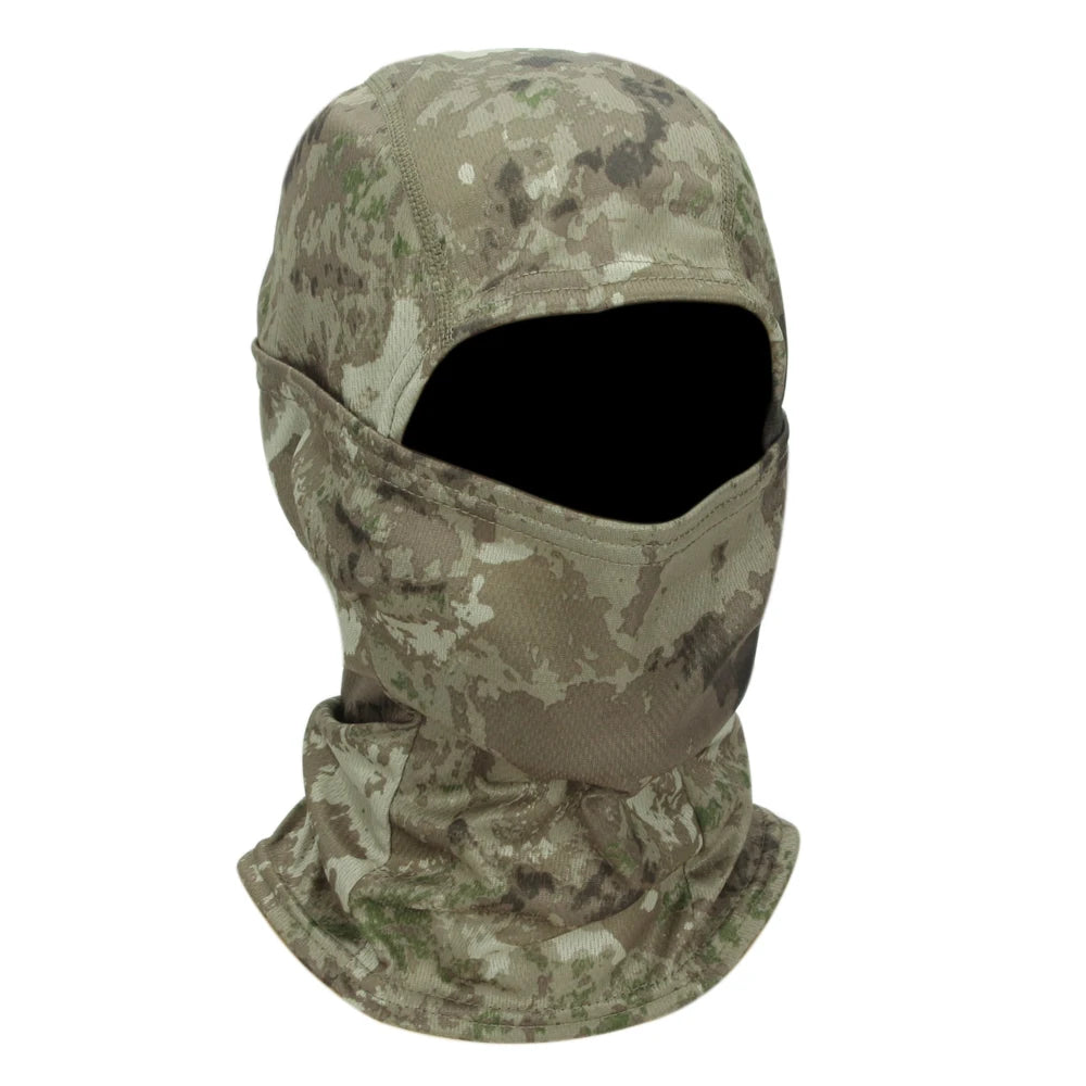 Balaclava Tática Camuflada: Proteção Multifuncional e Discrição Essencial