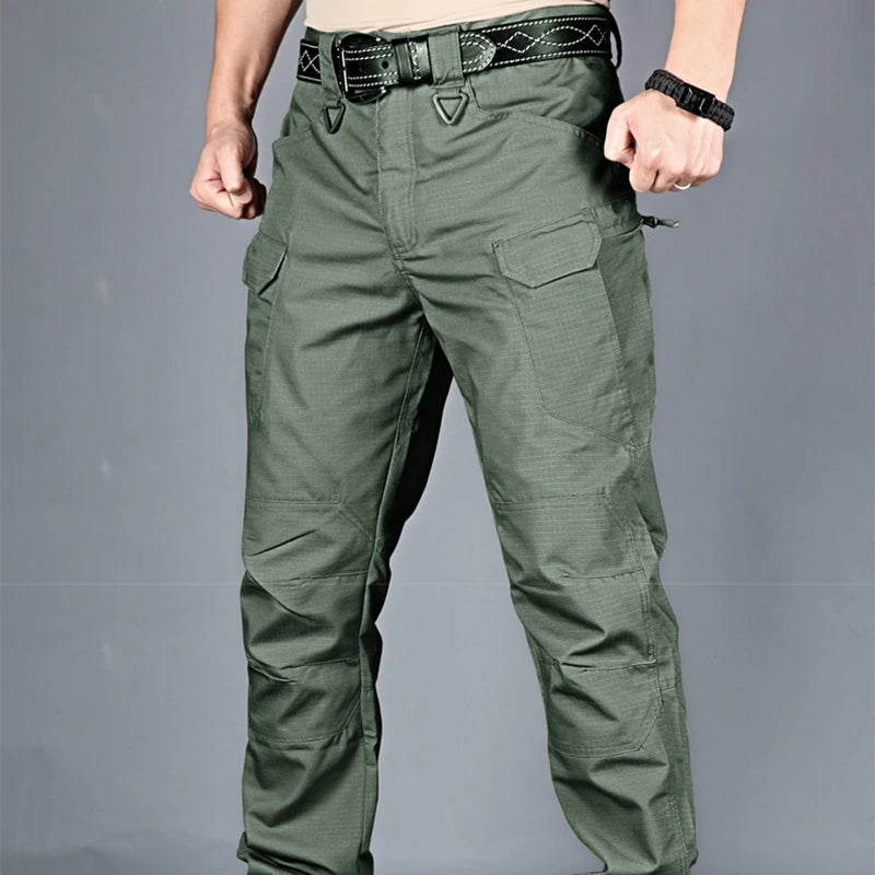Calça Tática Cargo Militar: Resistência, Elasticidade e Impermeabilidade (Até Tam 6XL)