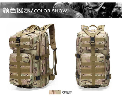 Mochila Tática de Sobrevivência (35L): Trekking e Kit de Emergência de Alto Desempenho