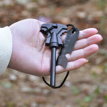 Acendedor de Pederneira Tático  - Fogo Confiável para Emergências Urbanas