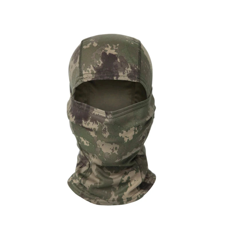 Balaclava Tática Camuflada: Proteção Multifuncional e Discrição Essencial