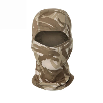 Balaclava Tática Camuflada: Proteção Multifuncional e Discrição Essencial