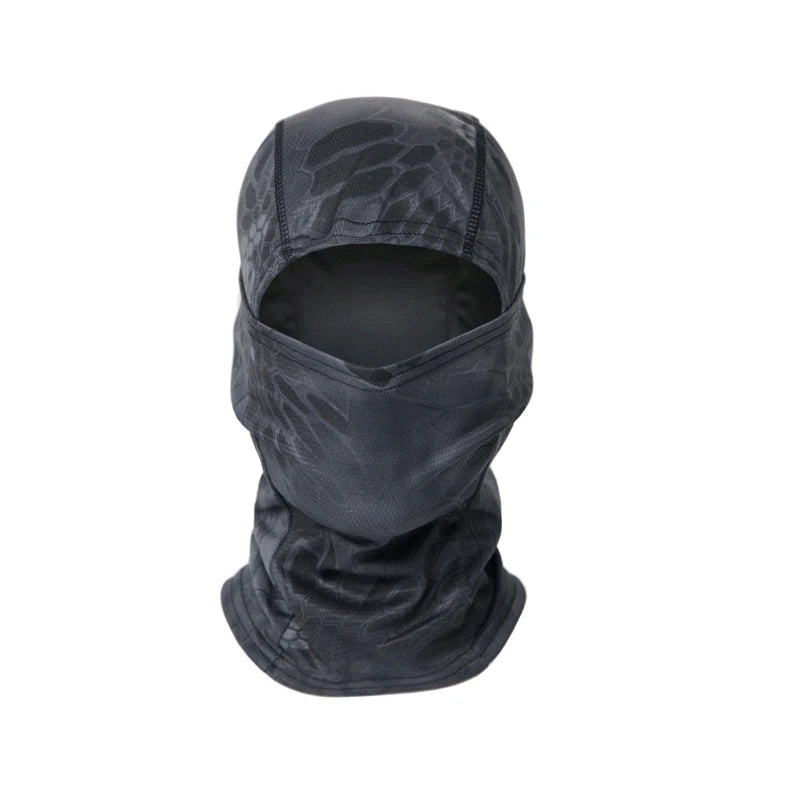 Balaclava Tática Camuflada: Proteção Multifuncional e Discrição Essencial
