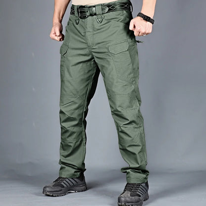 Calça Tática Cargo Militar: Resistência, Elasticidade e Impermeabilidade (Até Tam 6XL)
