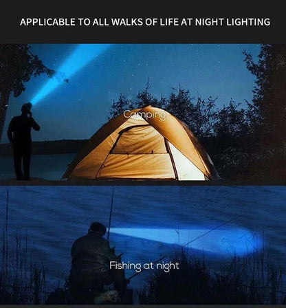 Lanterna de Cabeça Recarregável Tática (LED): Iluminação Essencial Mãos-Livres para Emergências