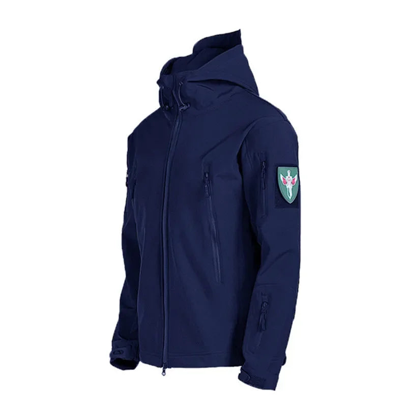 Jaqueta Tática de Proteção Contra o Vento e Frio