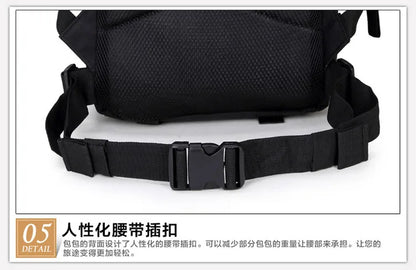 Mochila Tática de Sobrevivência (35L): Trekking e Kit de Emergência de Alto Desempenho