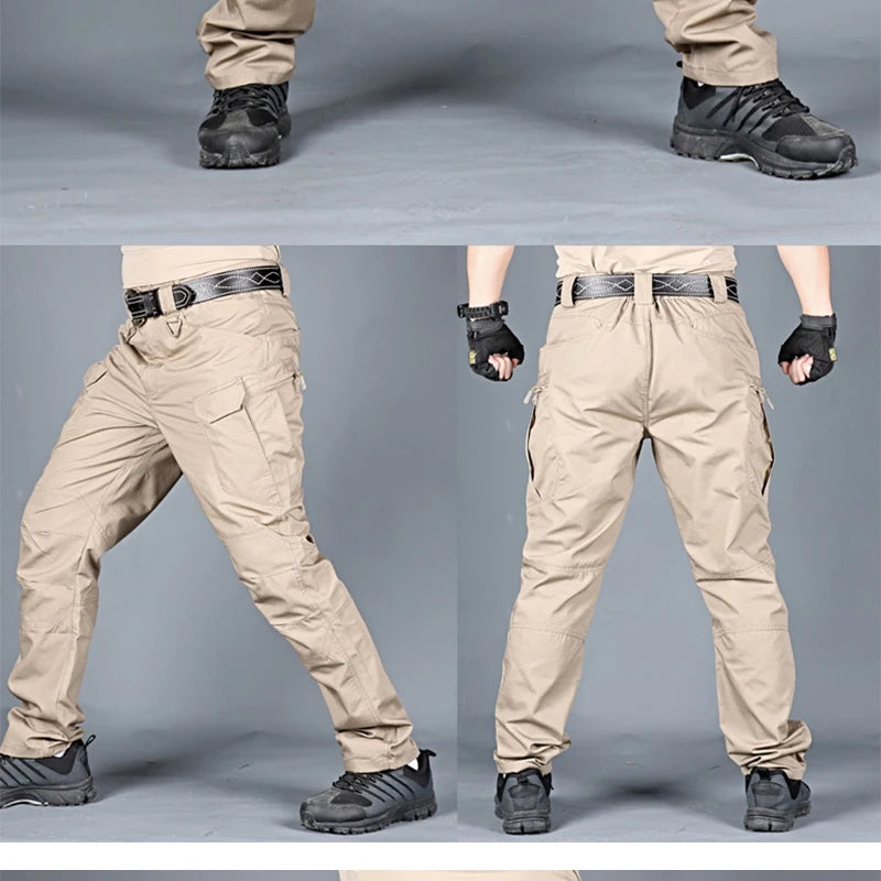 Calça Tática Cargo Militar: Resistência, Elasticidade e Impermeabilidade (Até Tam 6XL)